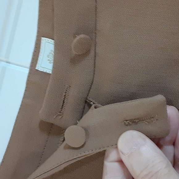 PAULE VASSEAU Wool Blend Flare Leg Trousers Size 44 / 12 Rebecca - Picture 11 of 11